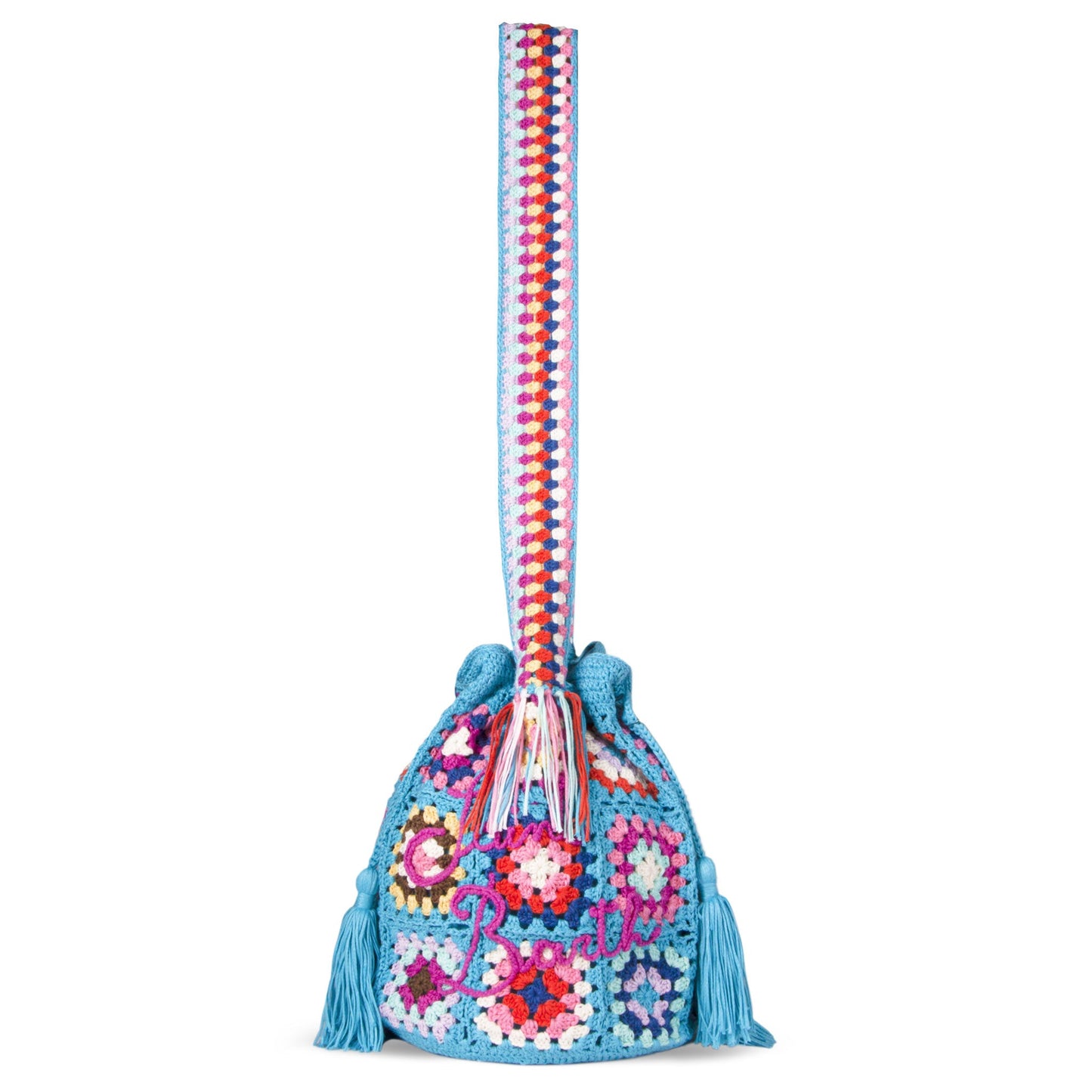 Handmade crochet bucket bag - MC2 Saint Barth