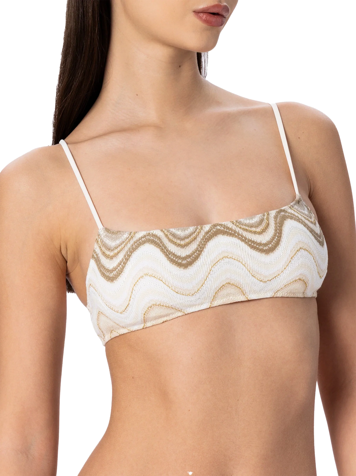 Woman raschel knit bralette Sadie
