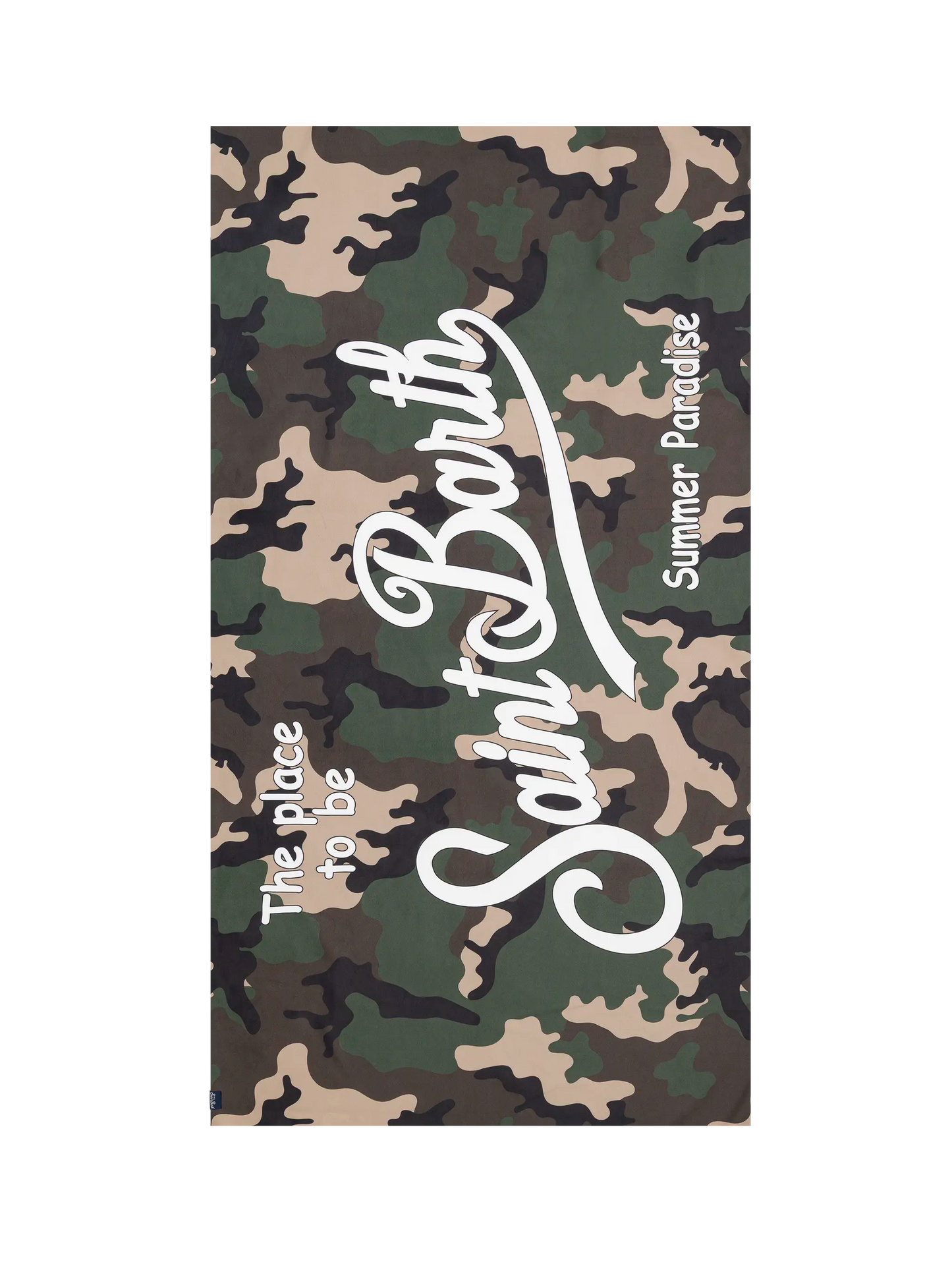 Microfiber beach towel Aidan with camouflage print