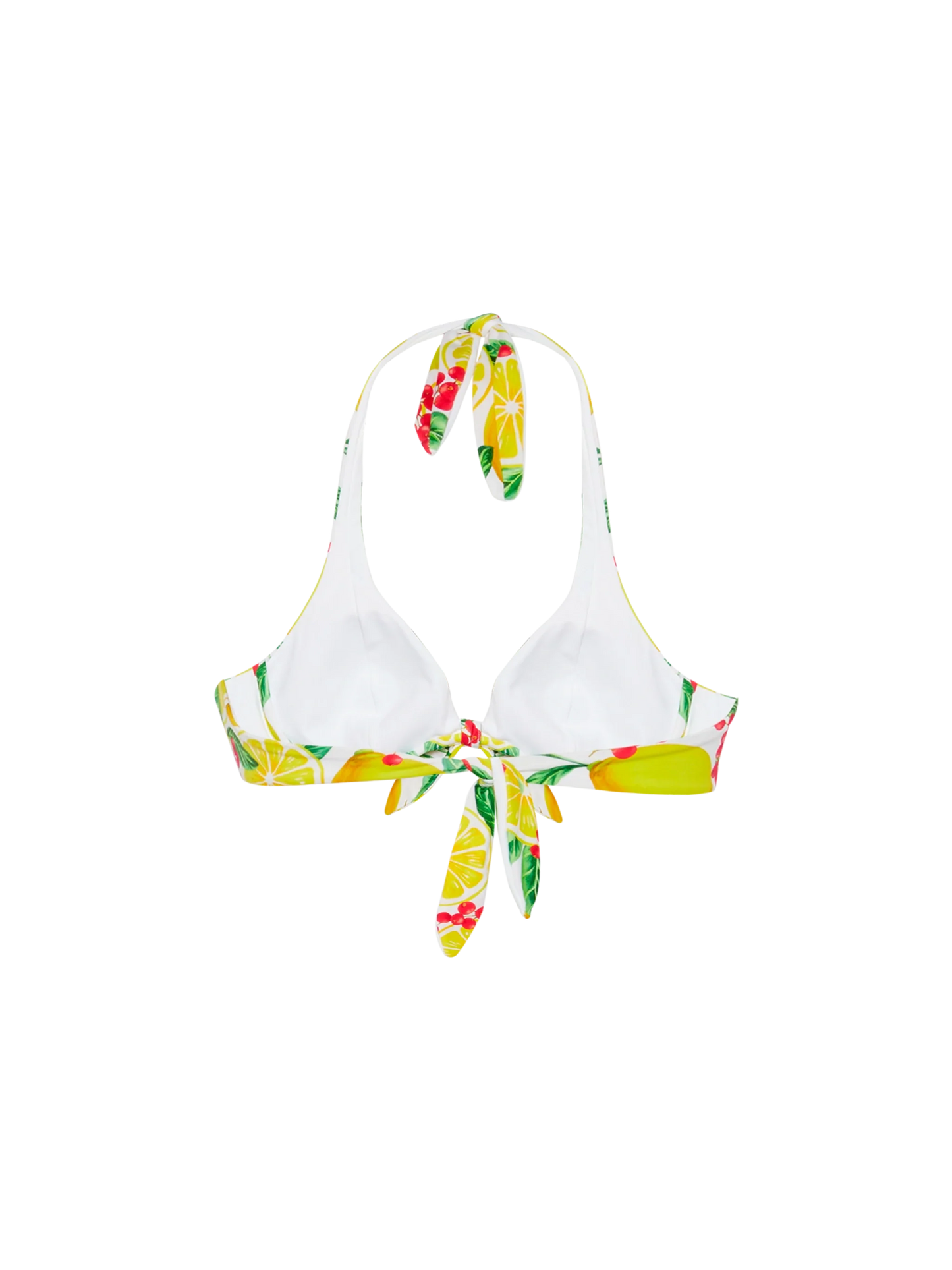 Triangle top Camille with lemon print