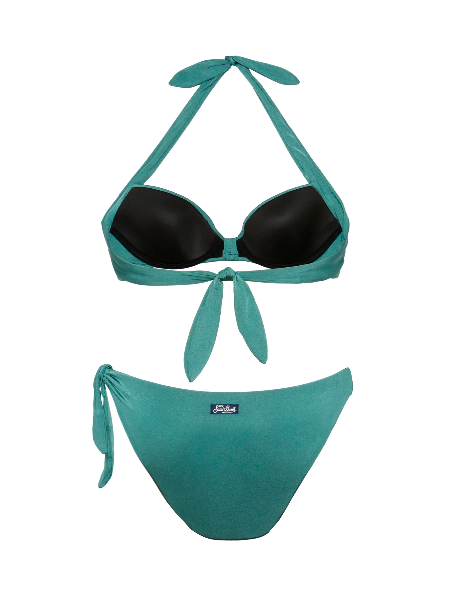 Sage green bralette bikini Emanuelle Loren
