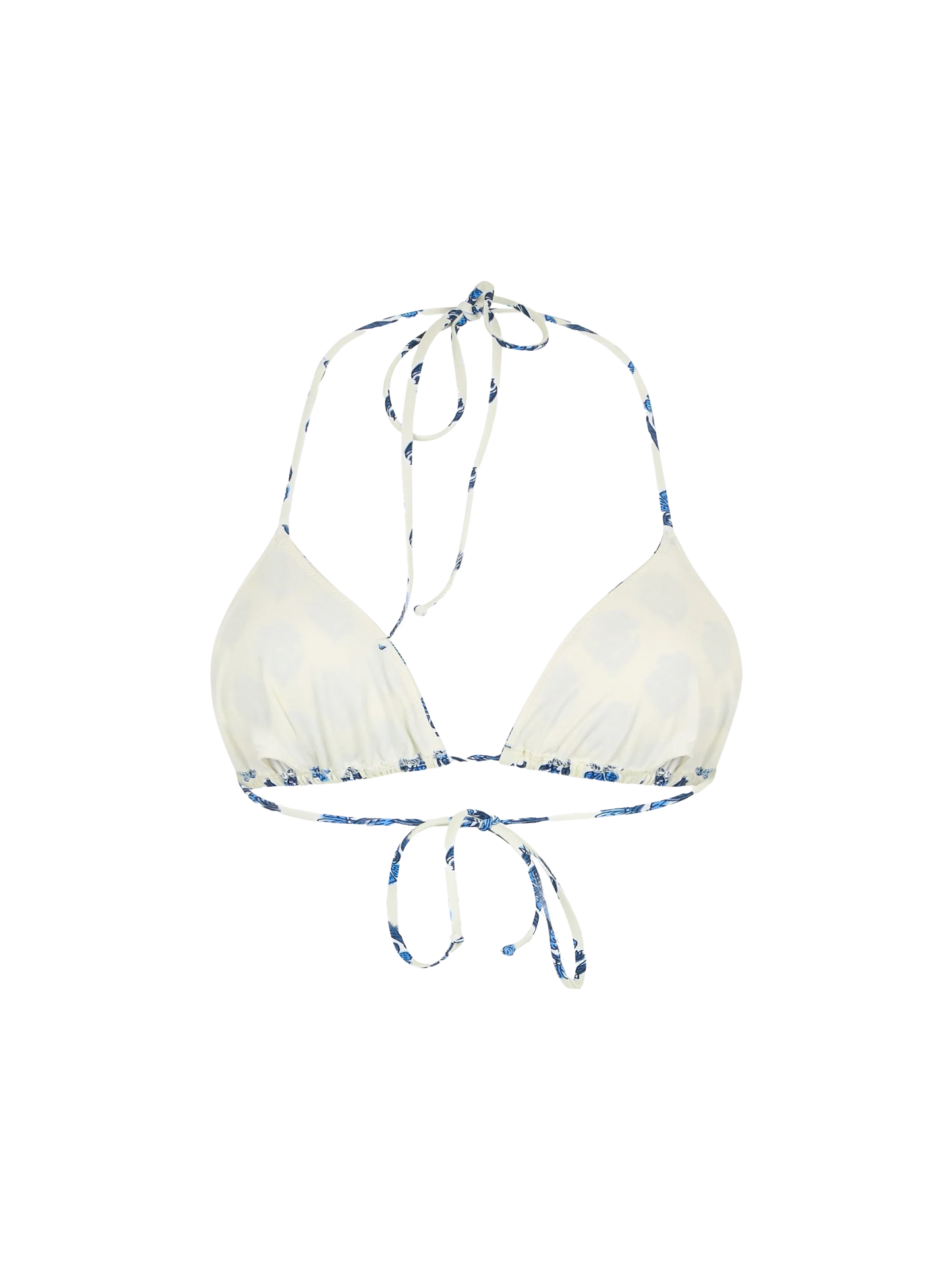 Woman jaipur flower triangle top swimsuit Leah