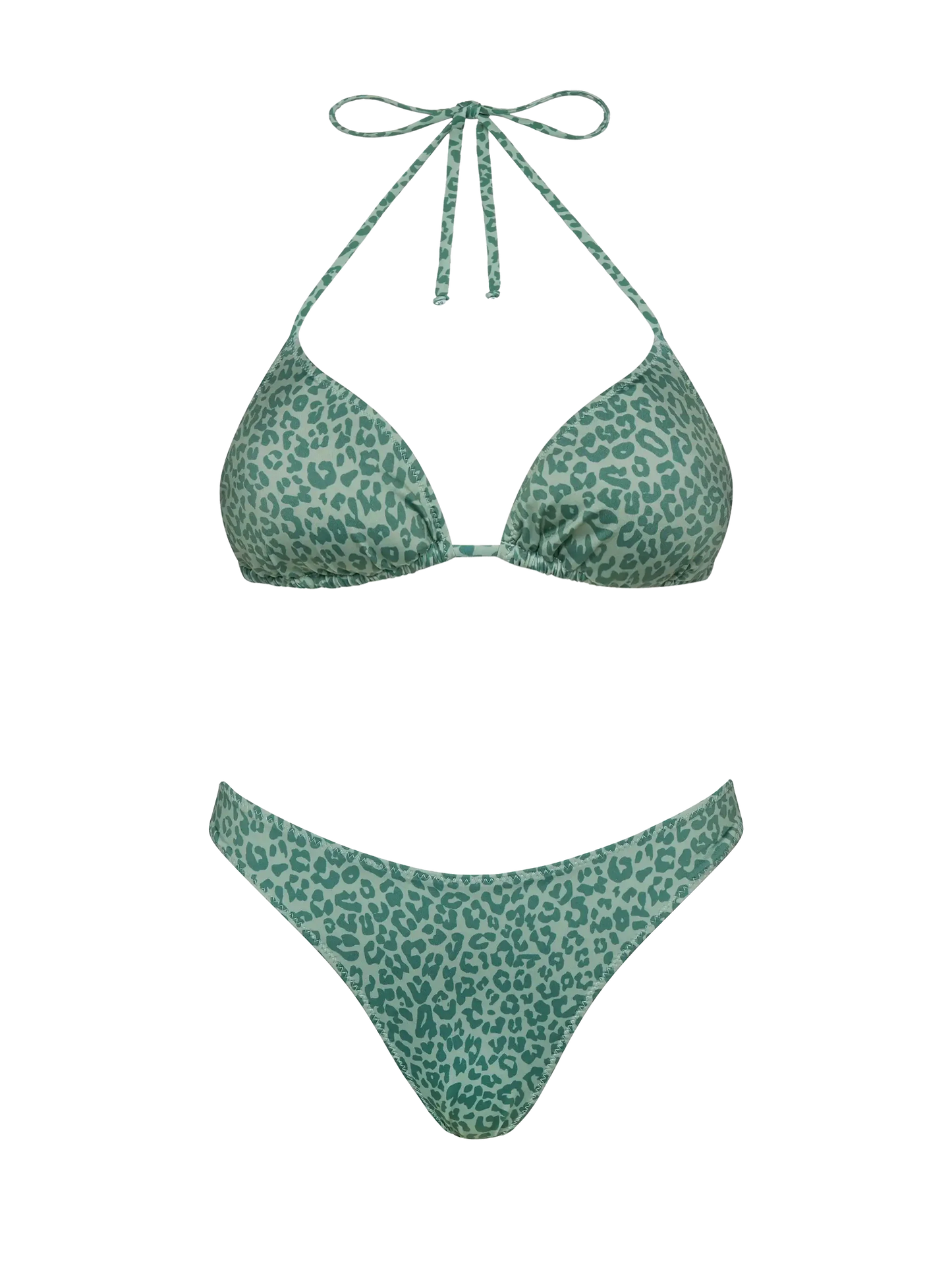 Triangle bikini Leah Naomi with animalier print