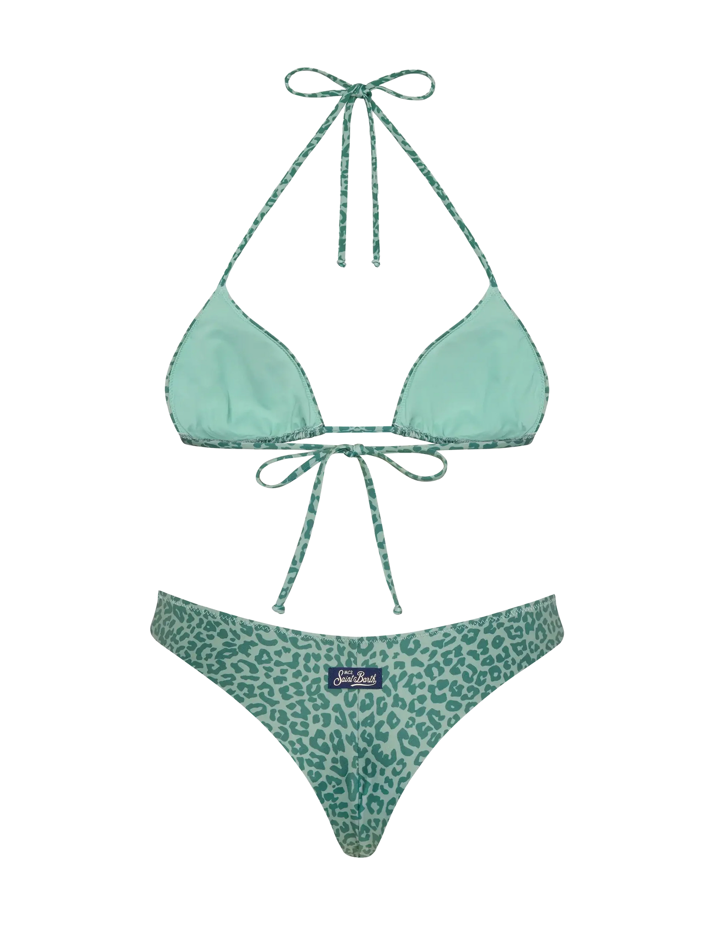 Triangle bikini Leah Naomi with animalier print
