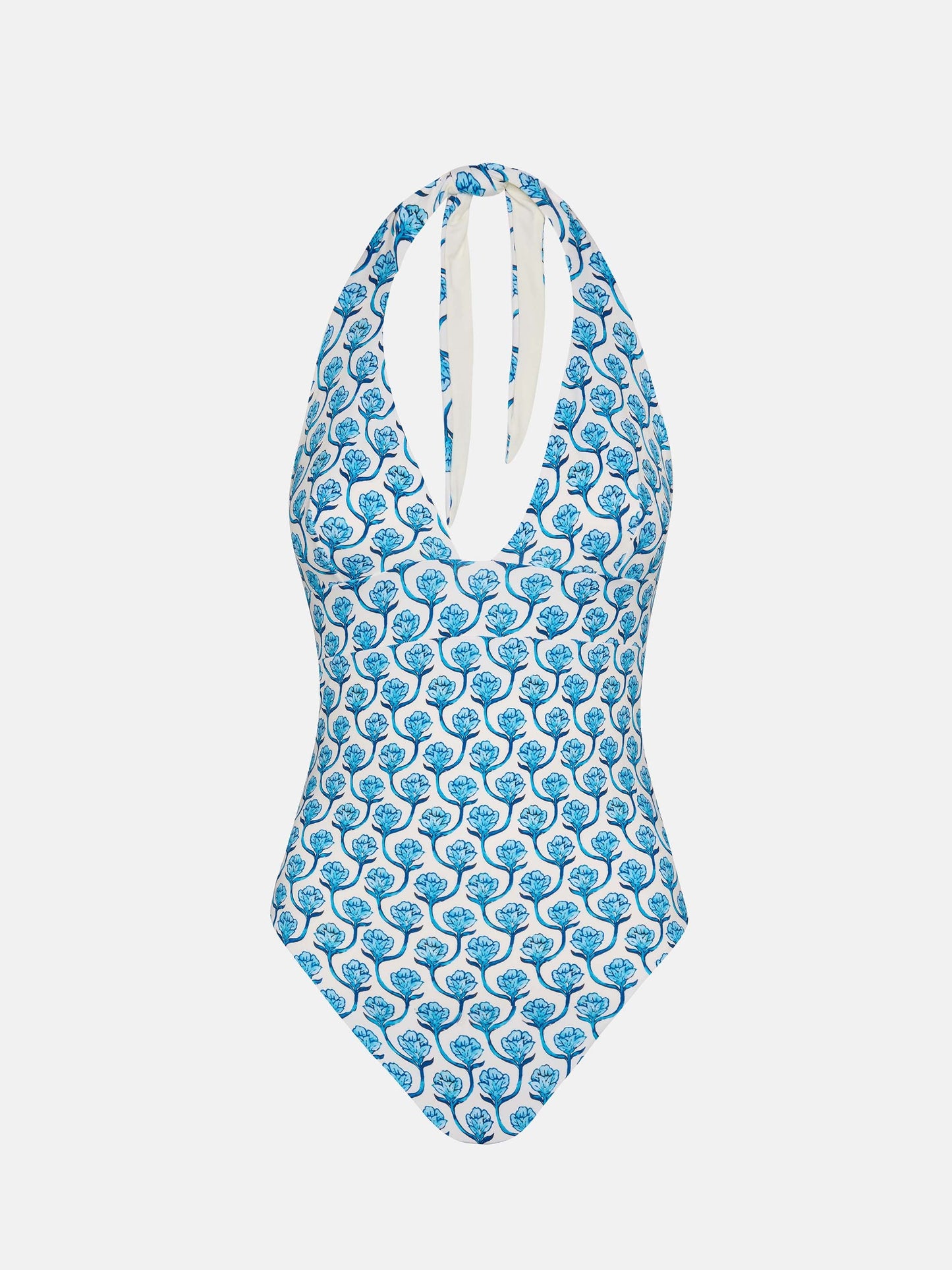 Marylin one-piece swimsuit with floral print