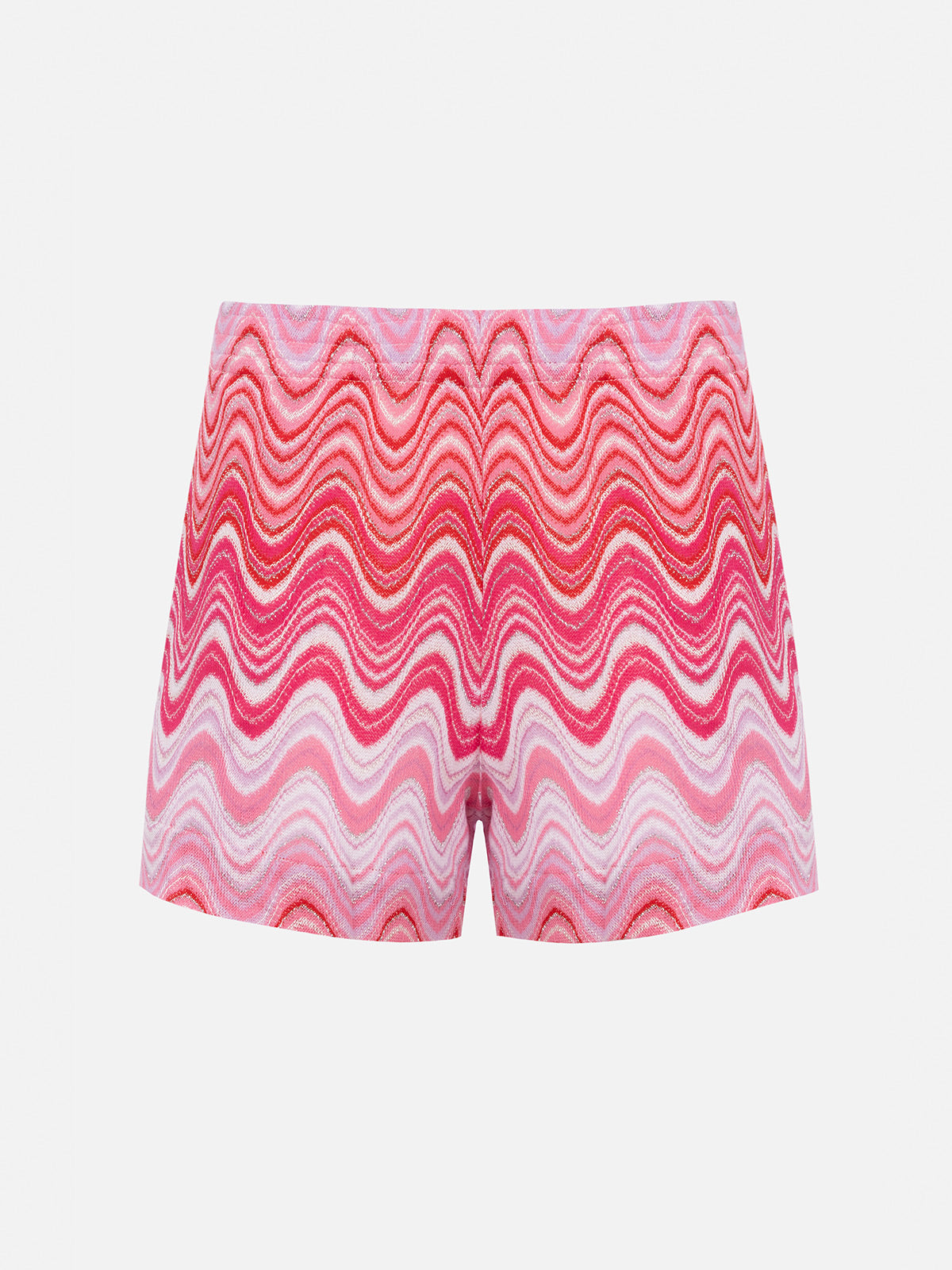 Woman rachel knit fabric pull up shorts Meave