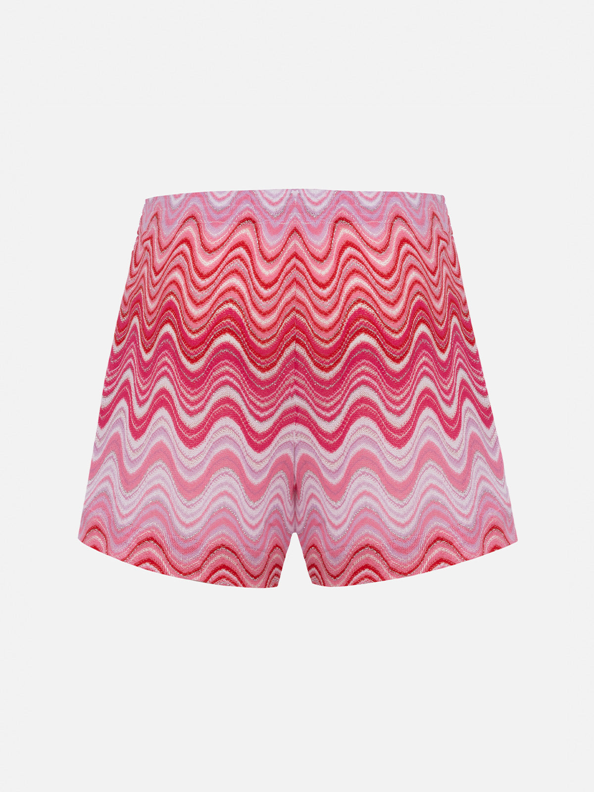 Woman rachel knit fabric pull up shorts Meave