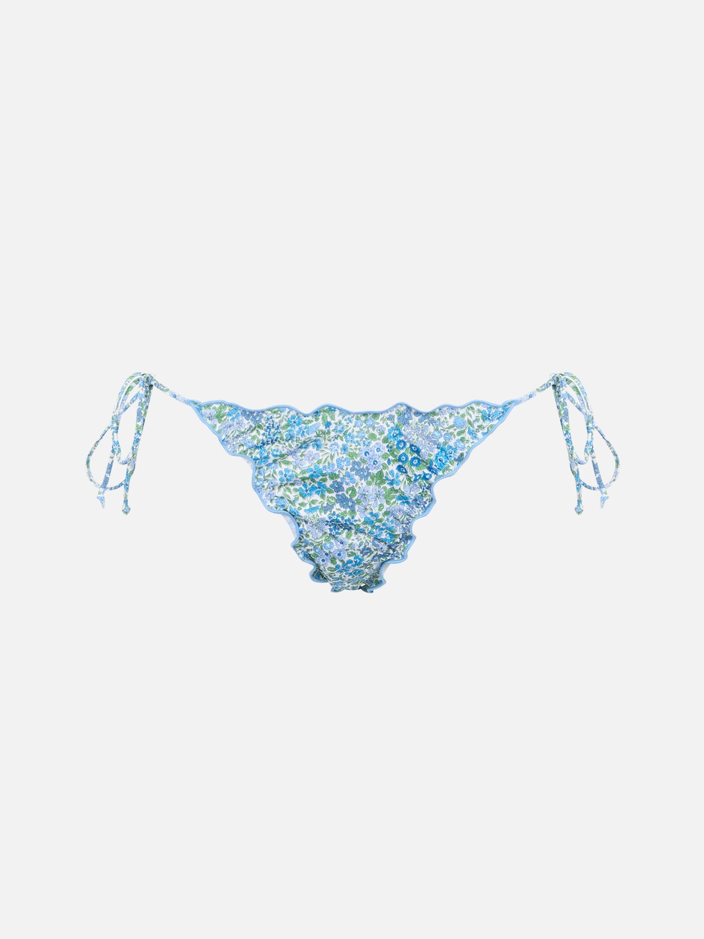 Woman Joanna Luise cheeky swim briefs Miami | MADE WITH LIBERTY FABRIC