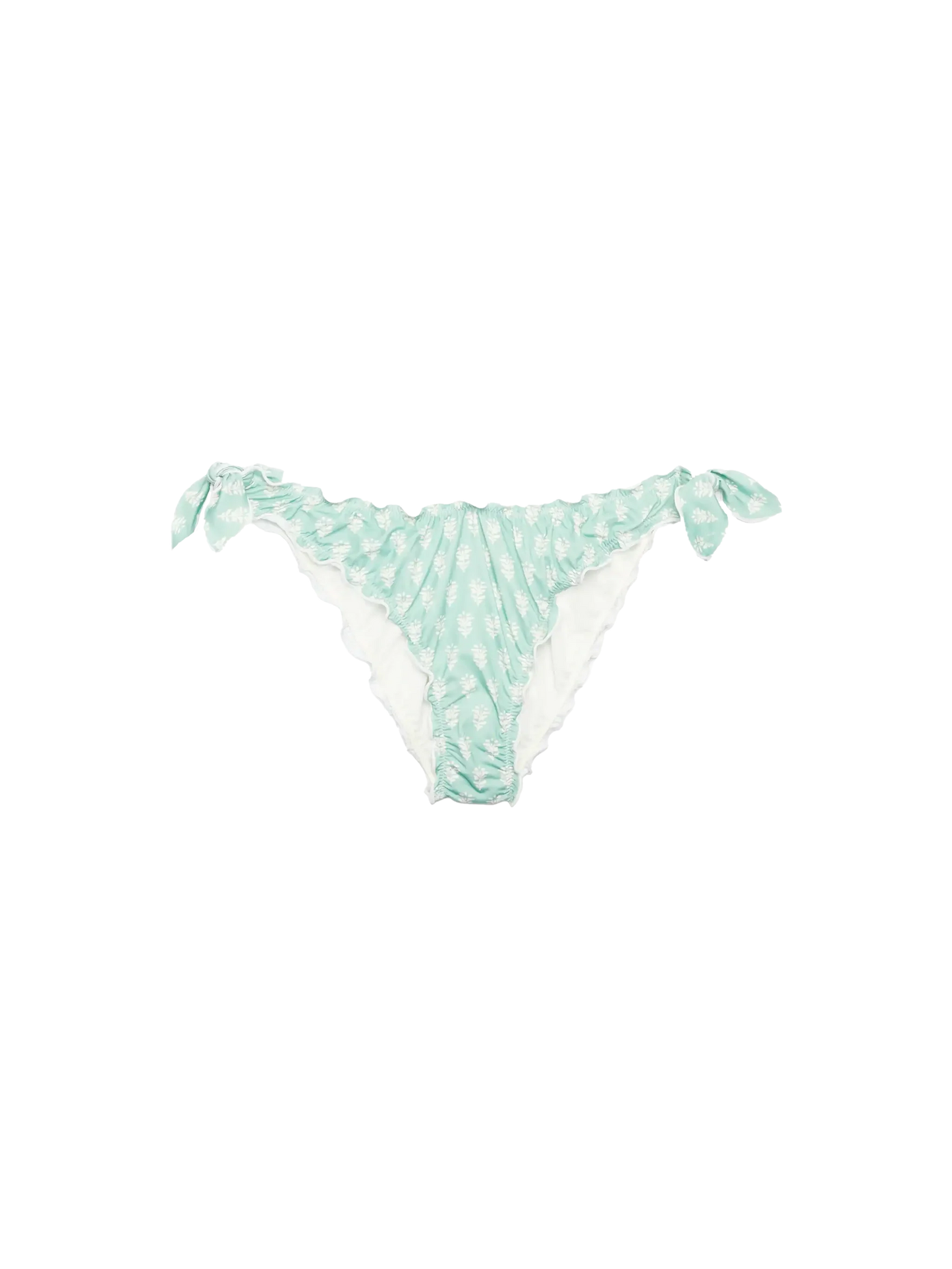 Moon classic swim briefs with floral print
