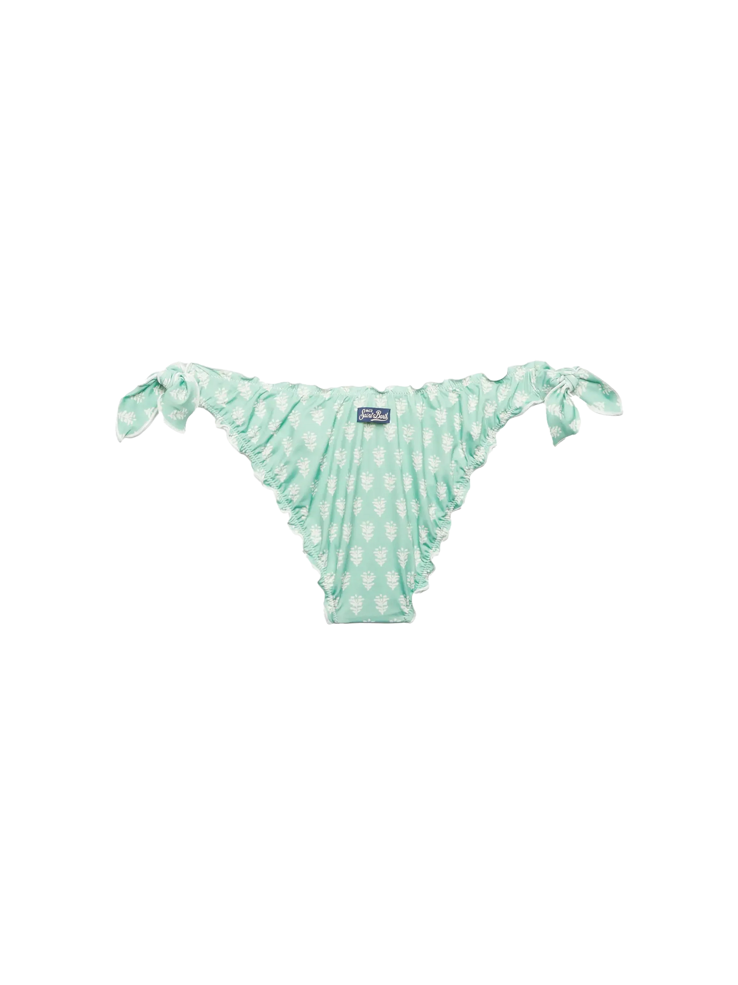 Moon classic swim briefs with floral print
