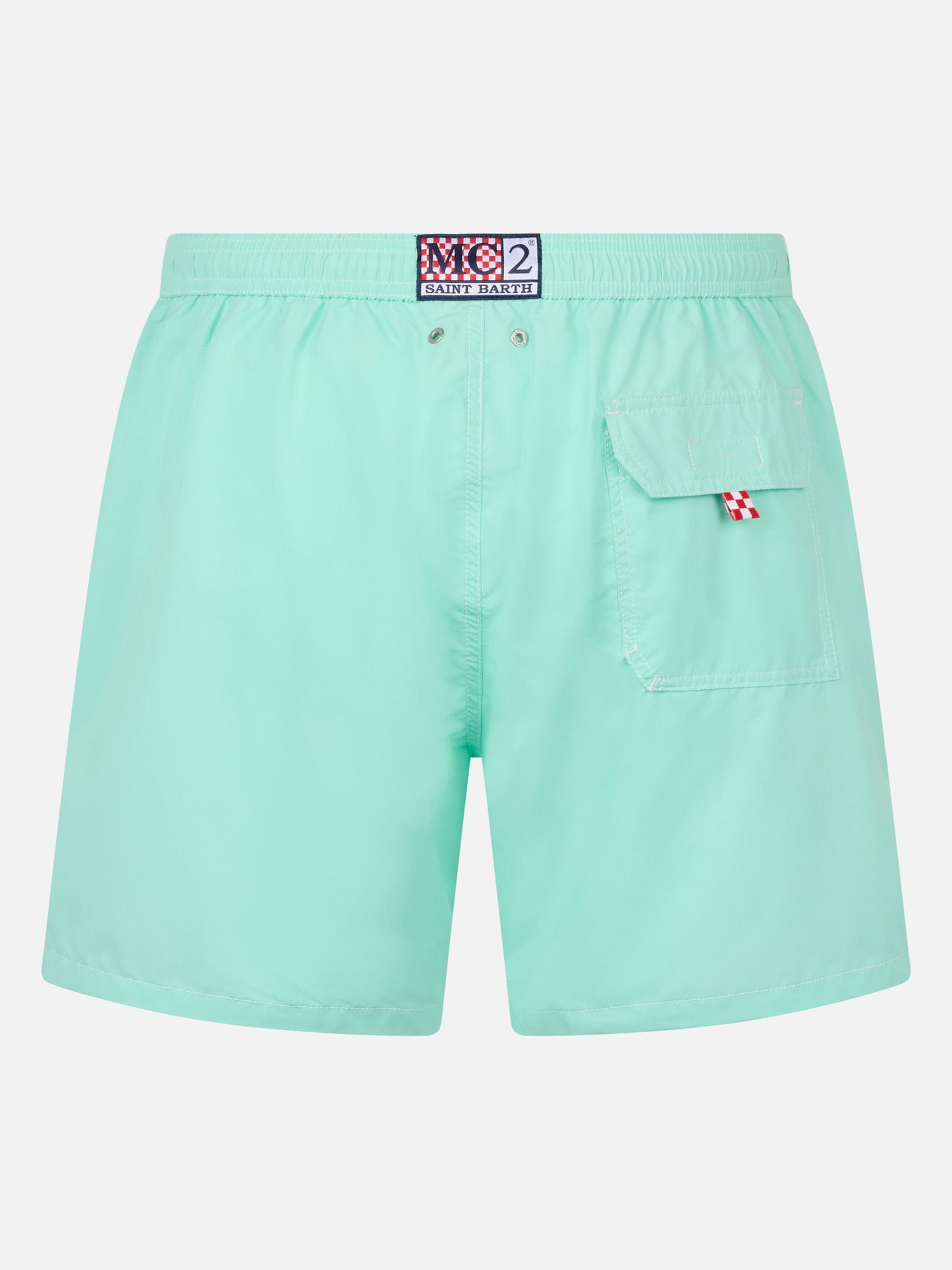 Sage green classic light swim shorts Patmos