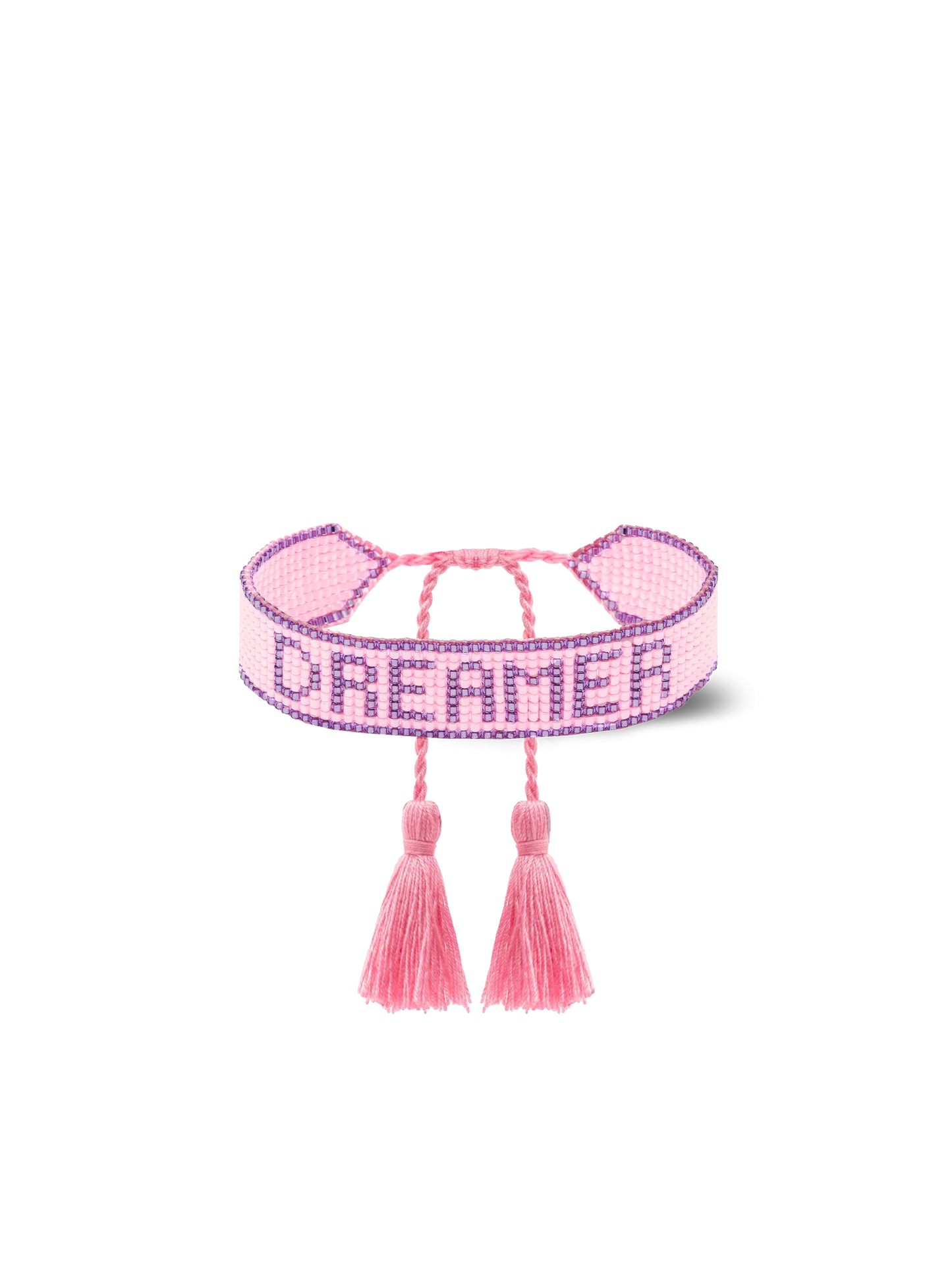 Pearls bracelet with Dreamer lettering