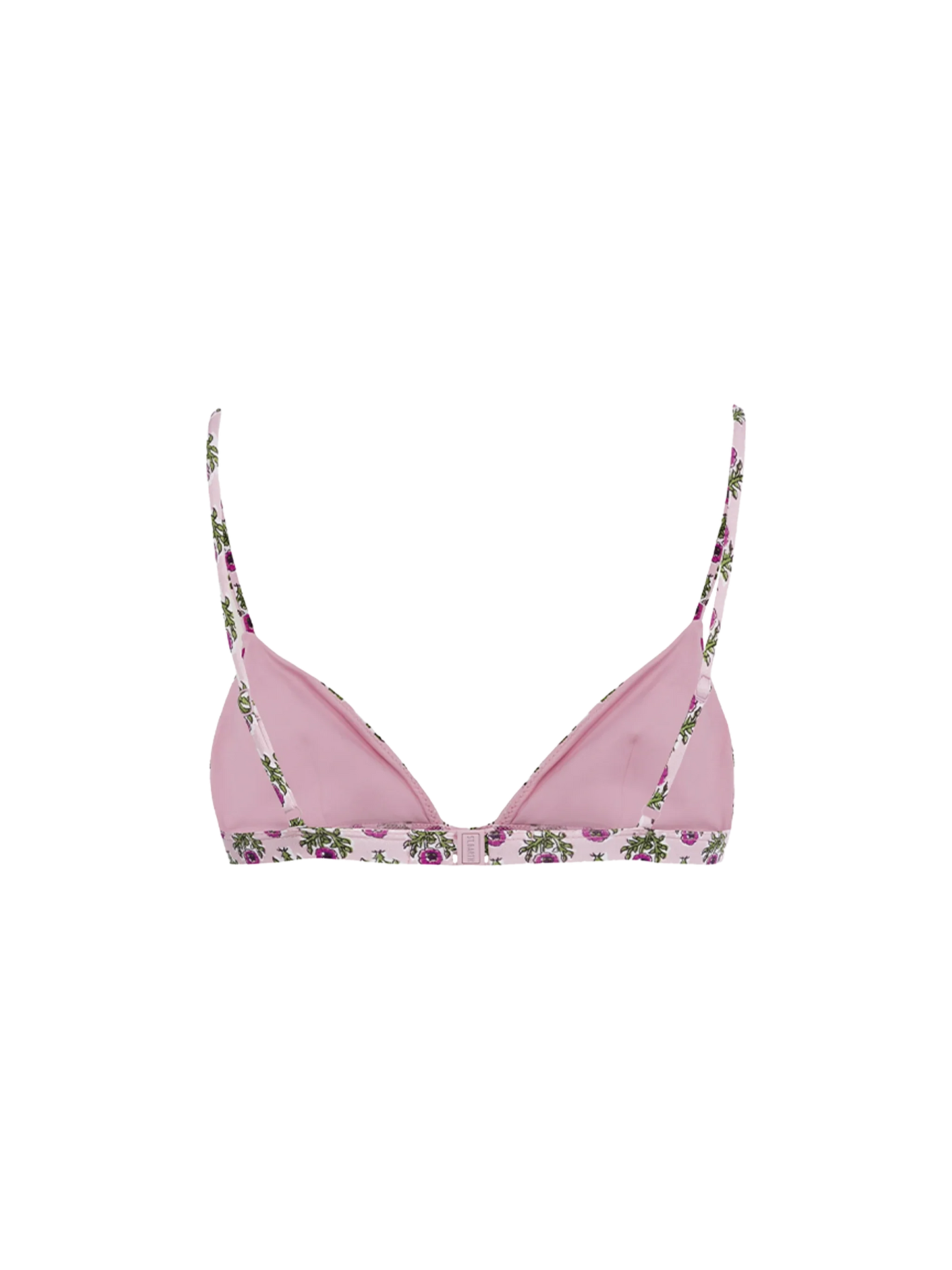 Woman flower triangle top swimsuit Rylie