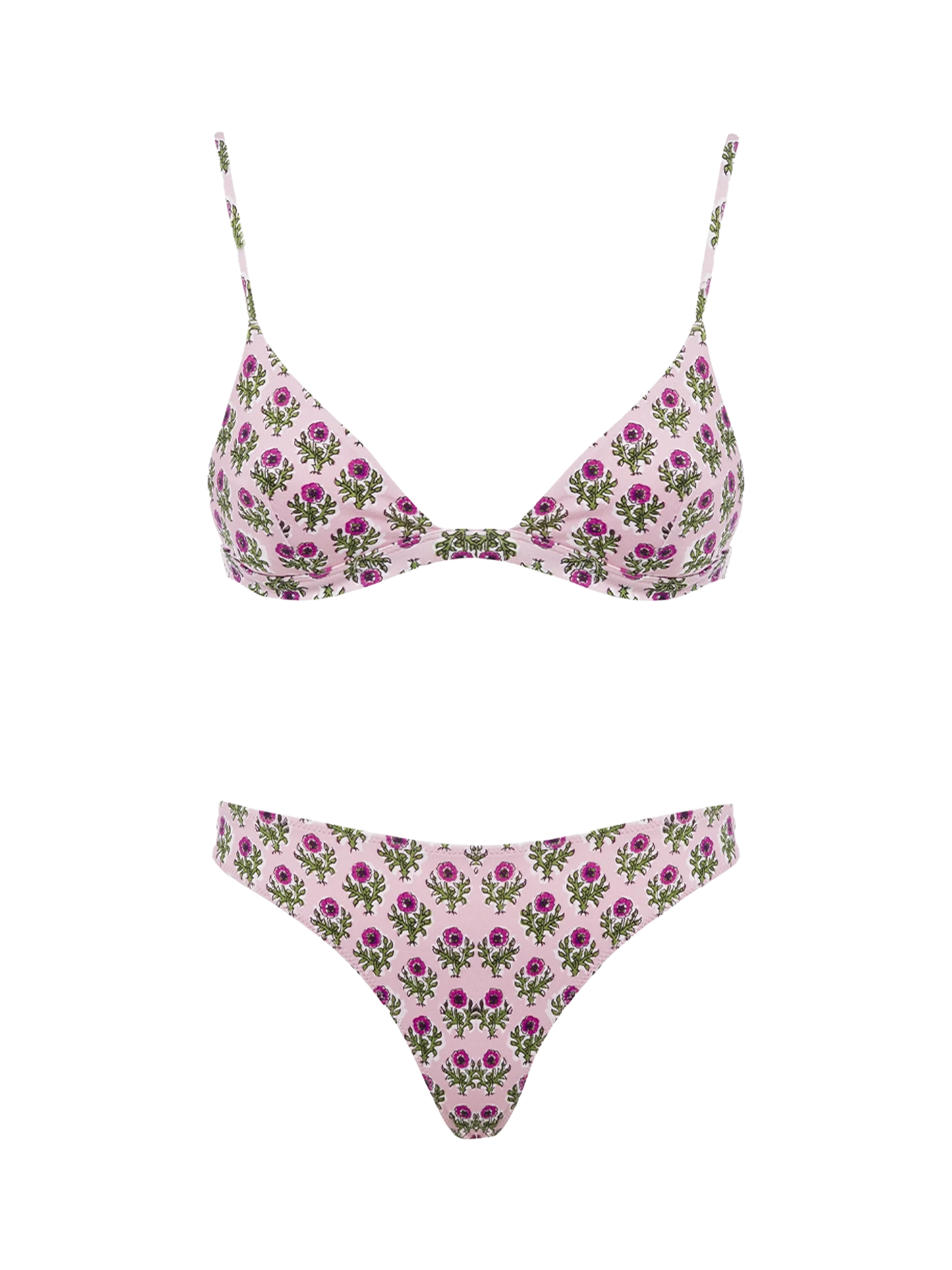 Woman flower triangle bikini Rylie Lido