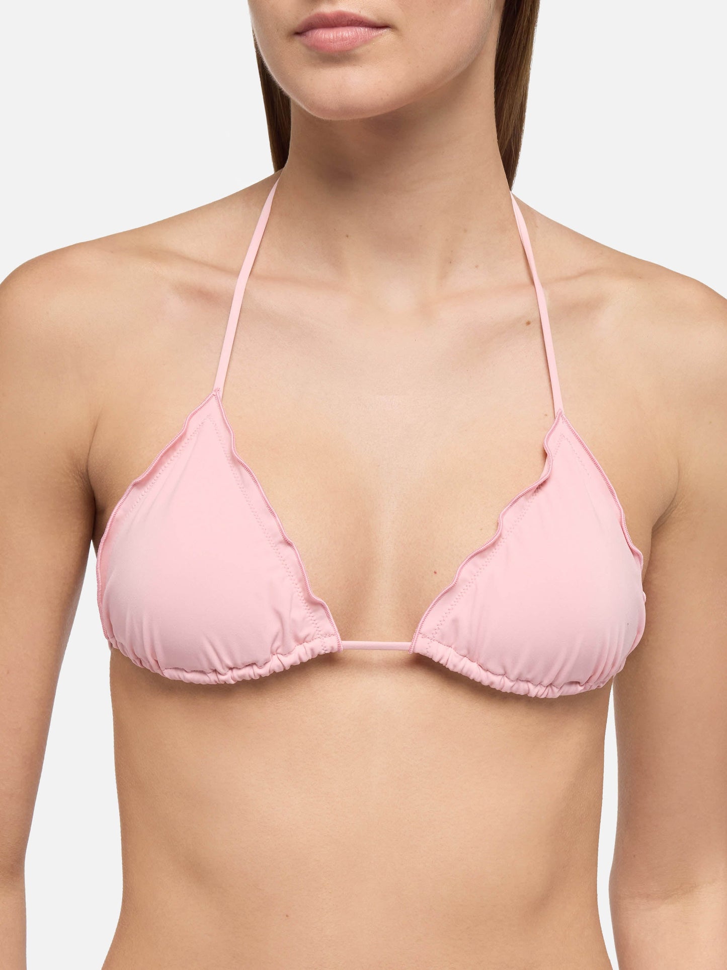 Sagittarius pink classic triangle top