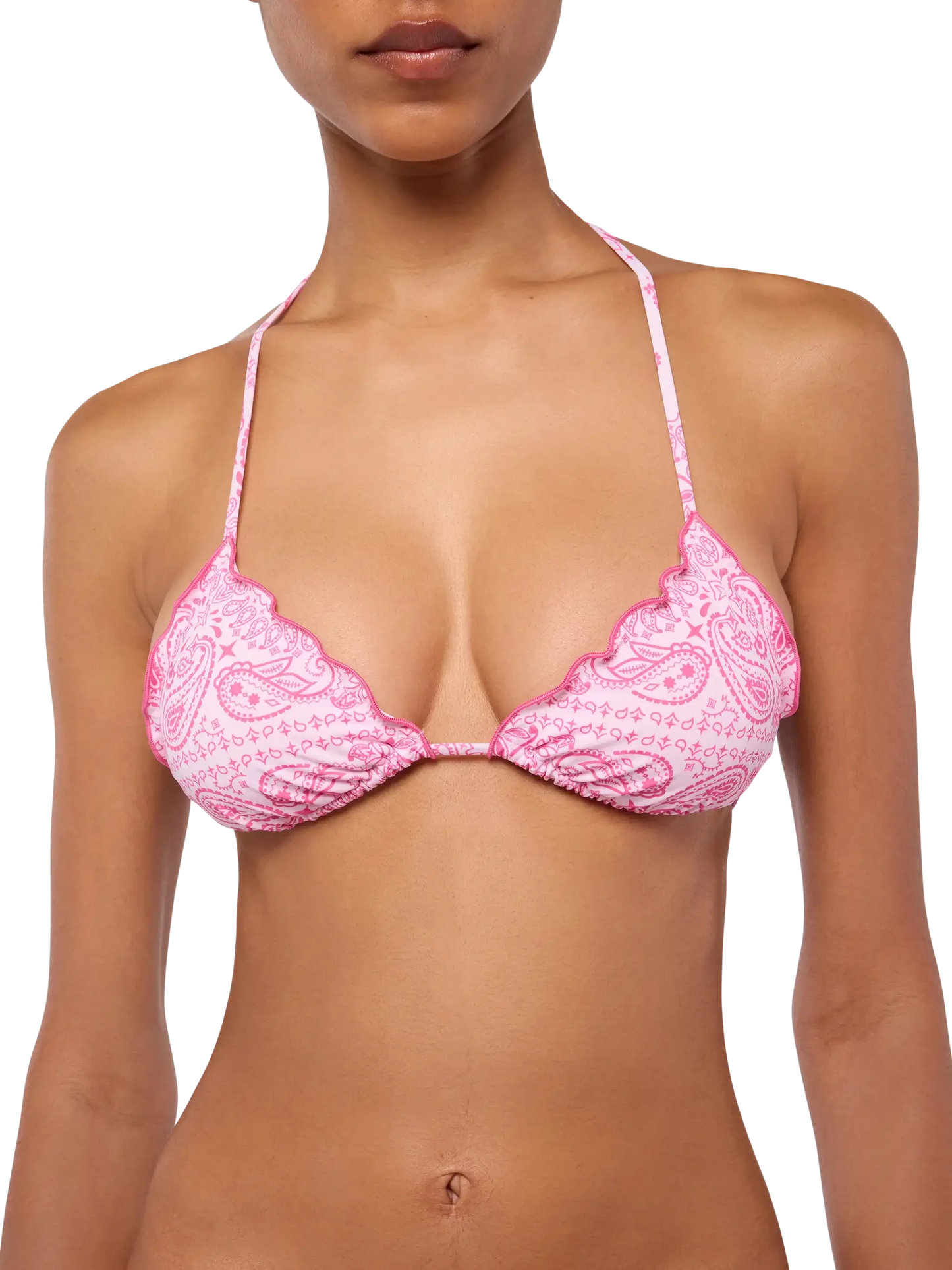 Sagittarius classic triangle top with bandanna print