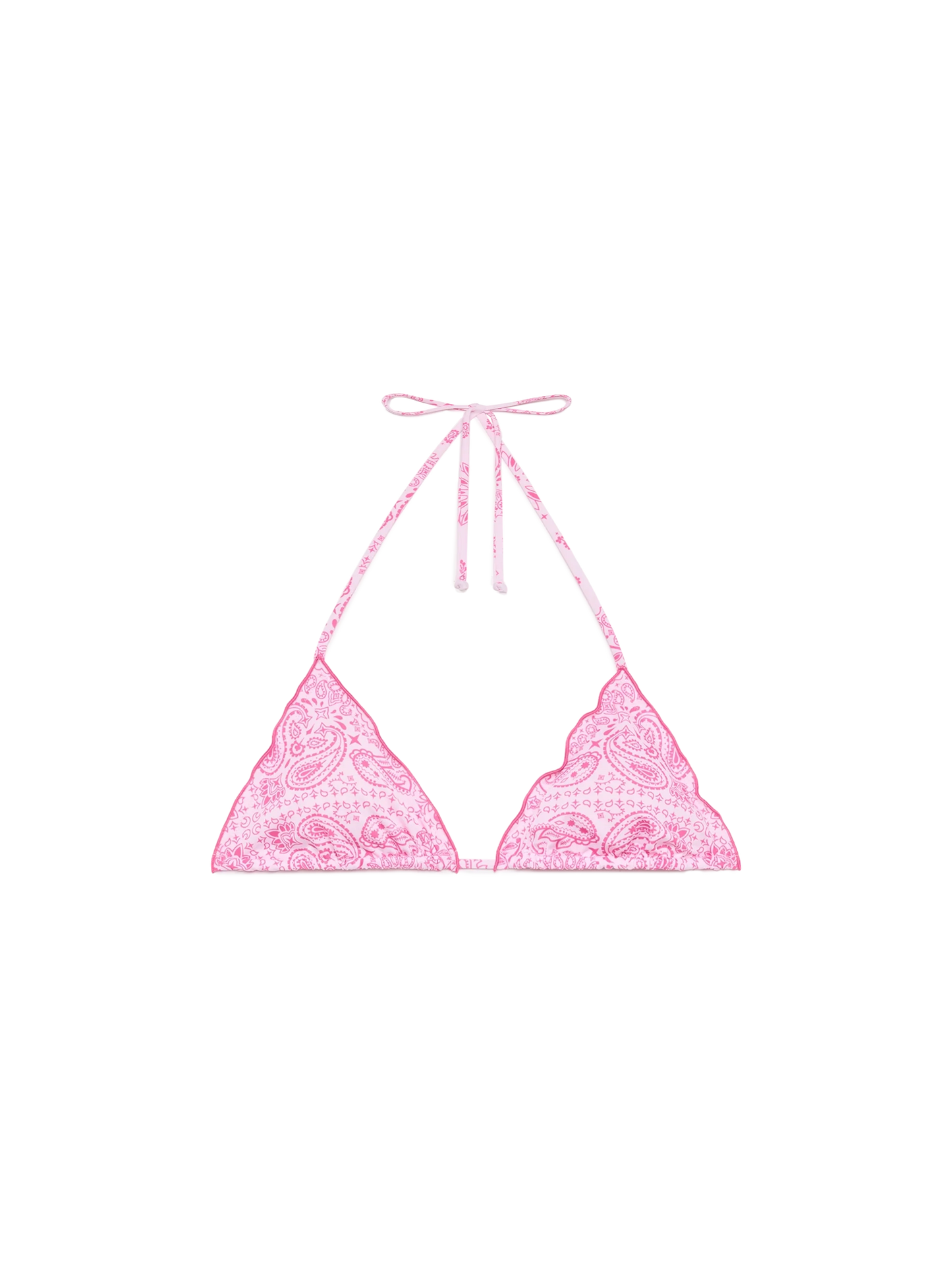 Sagittarius classic triangle top with bandanna print