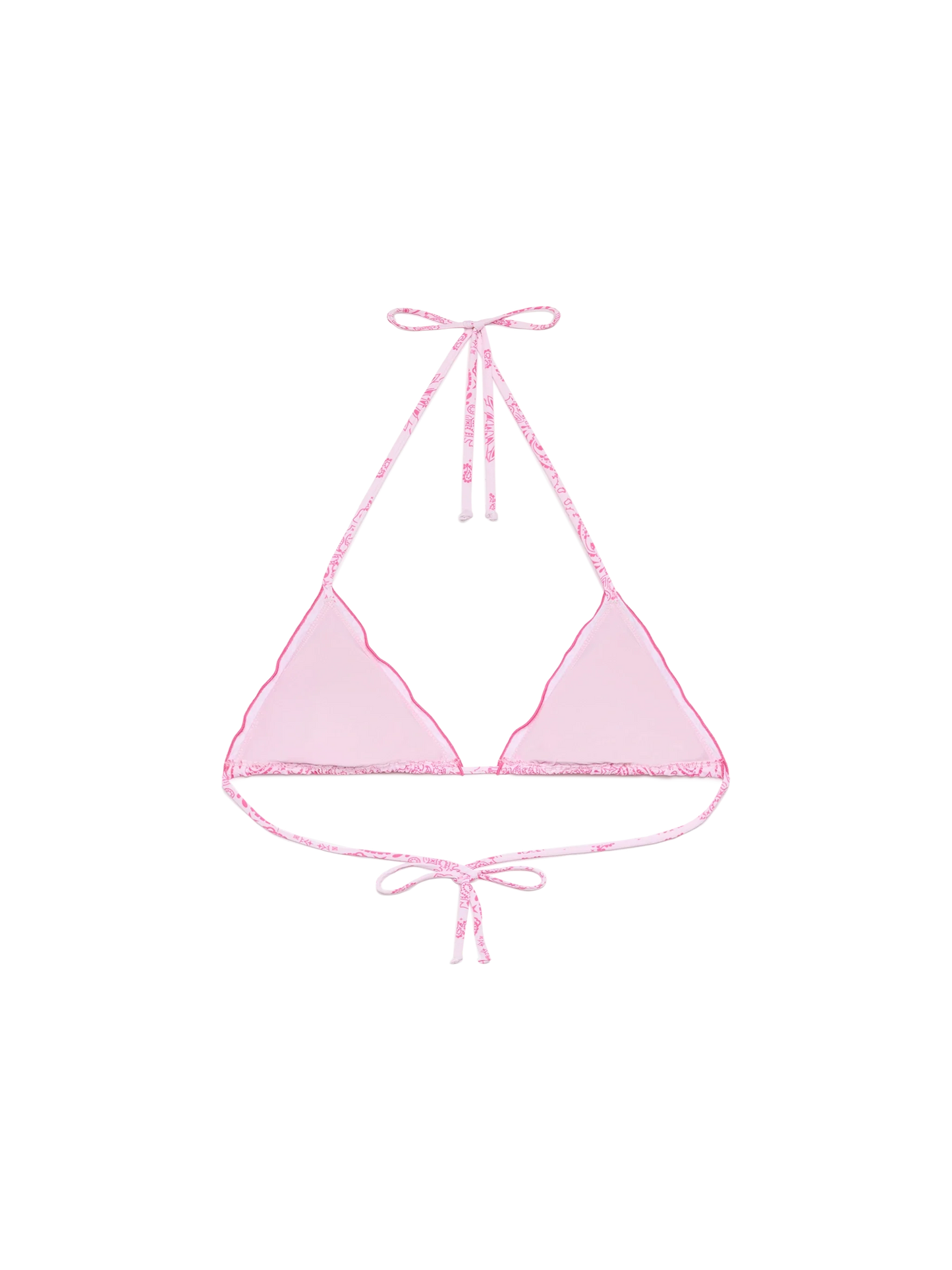 Sagittarius classic triangle top with bandanna print
