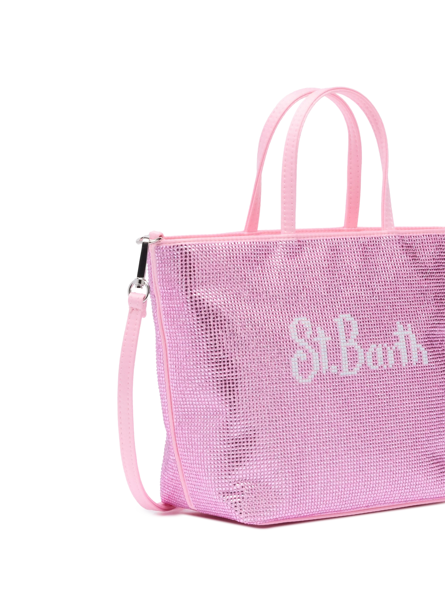 Strass Mini Bag with pink rhinestones
