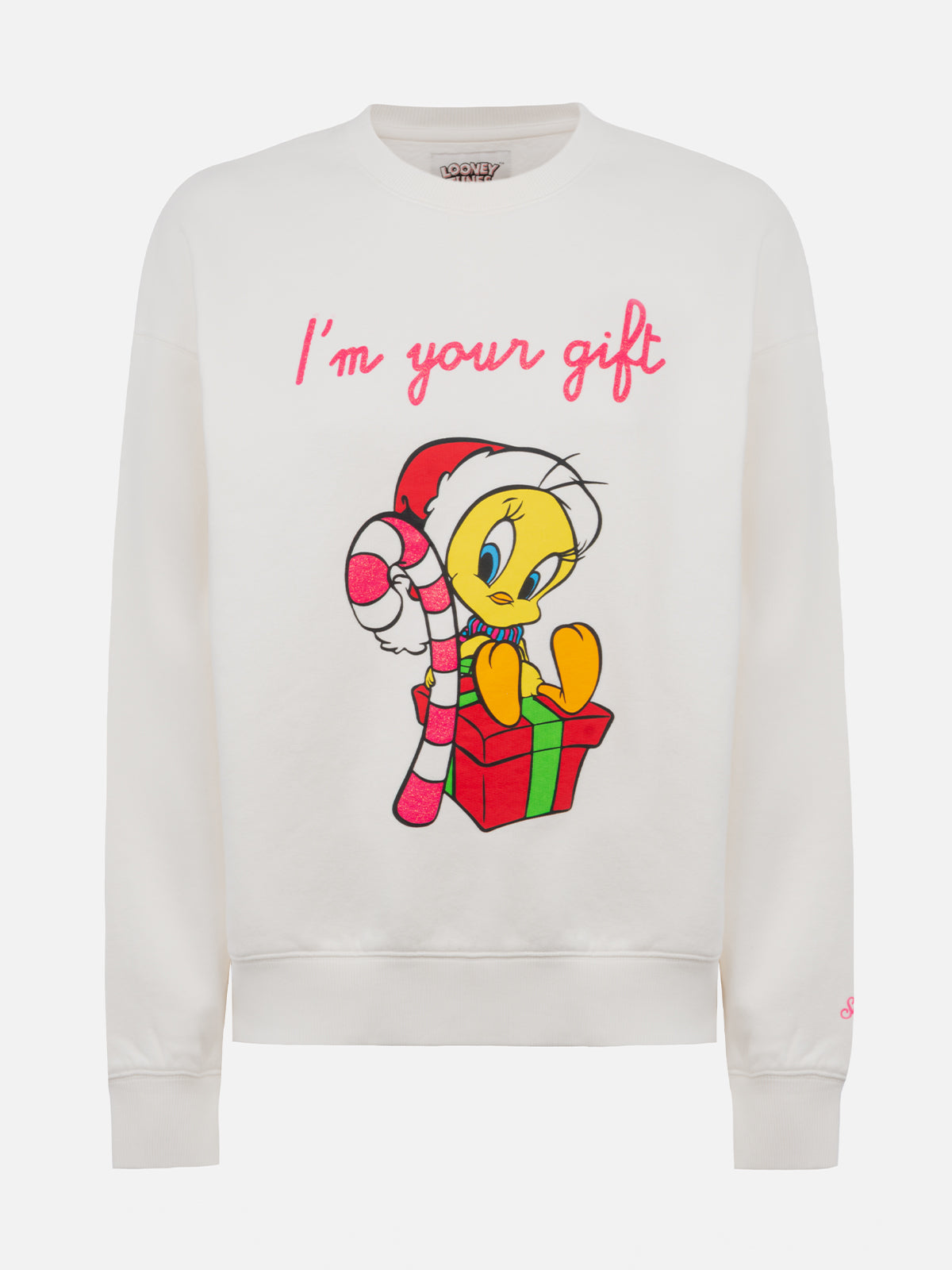 Woman fleece sweatshirt with Tweety print | WARNER BROS