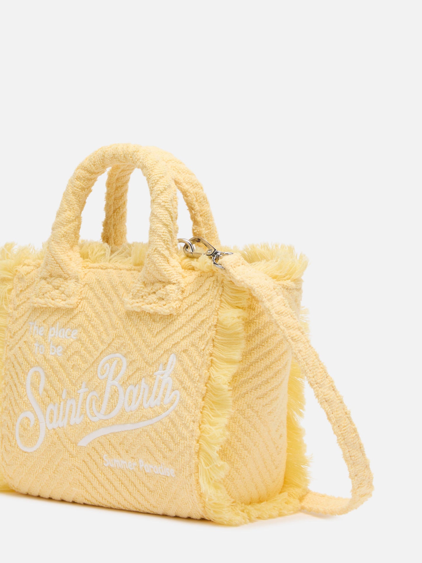 Yellow lines embossed Mini Vanity Sponge Bag