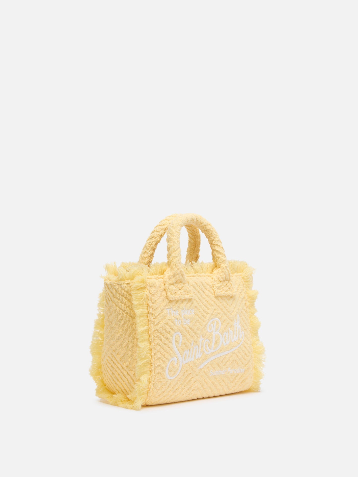Yellow lines embossed Mini Vanity Sponge Bag