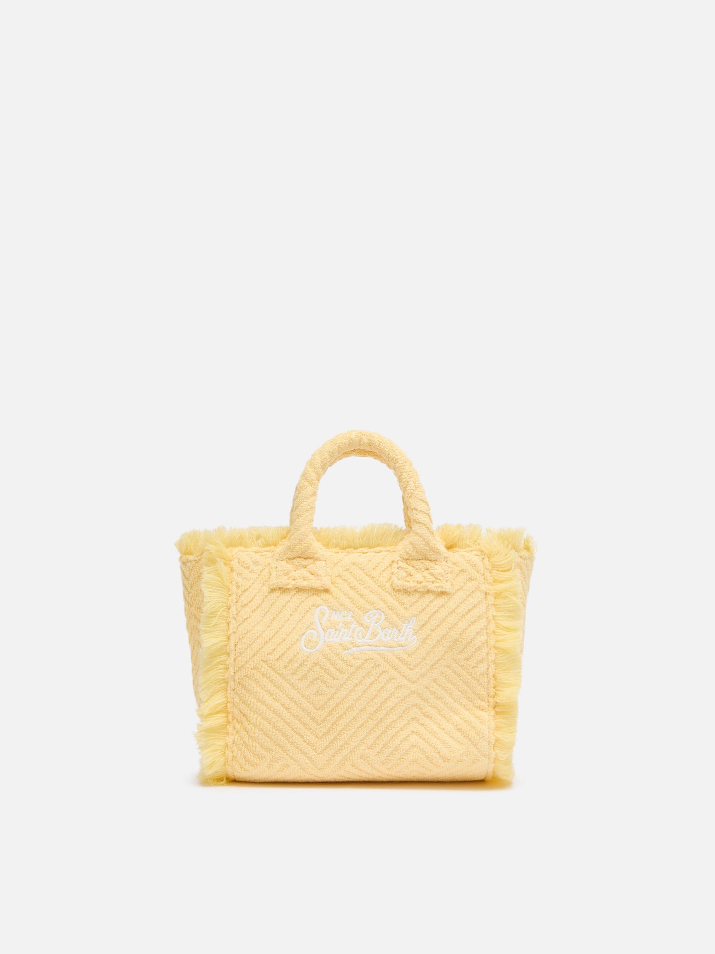Yellow lines embossed Mini Vanity Sponge Bag