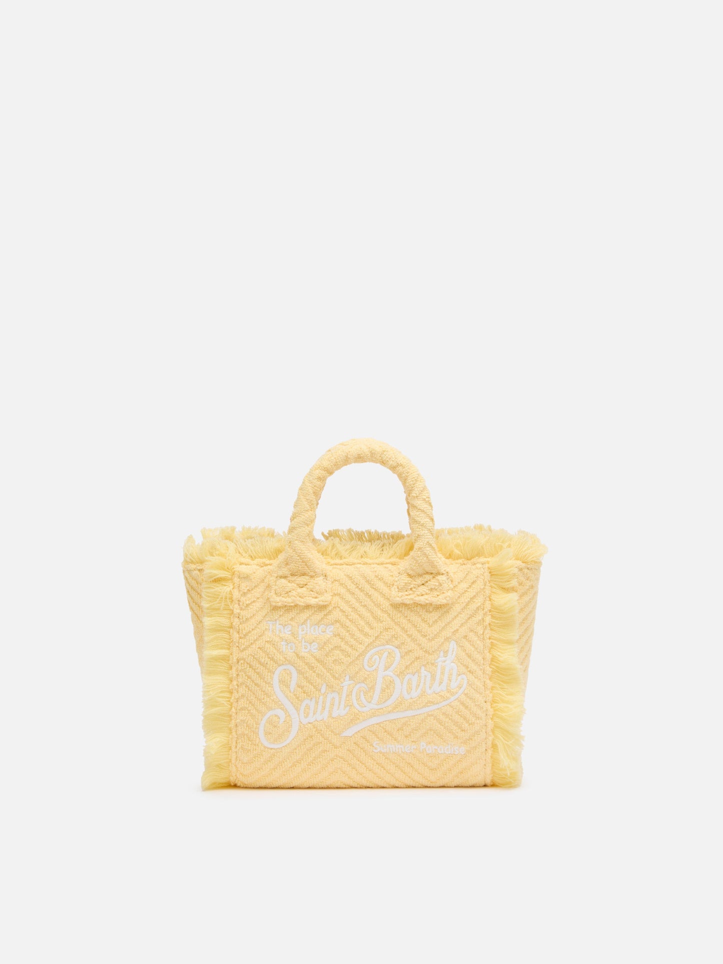 Yellow lines embossed Mini Vanity Sponge Bag