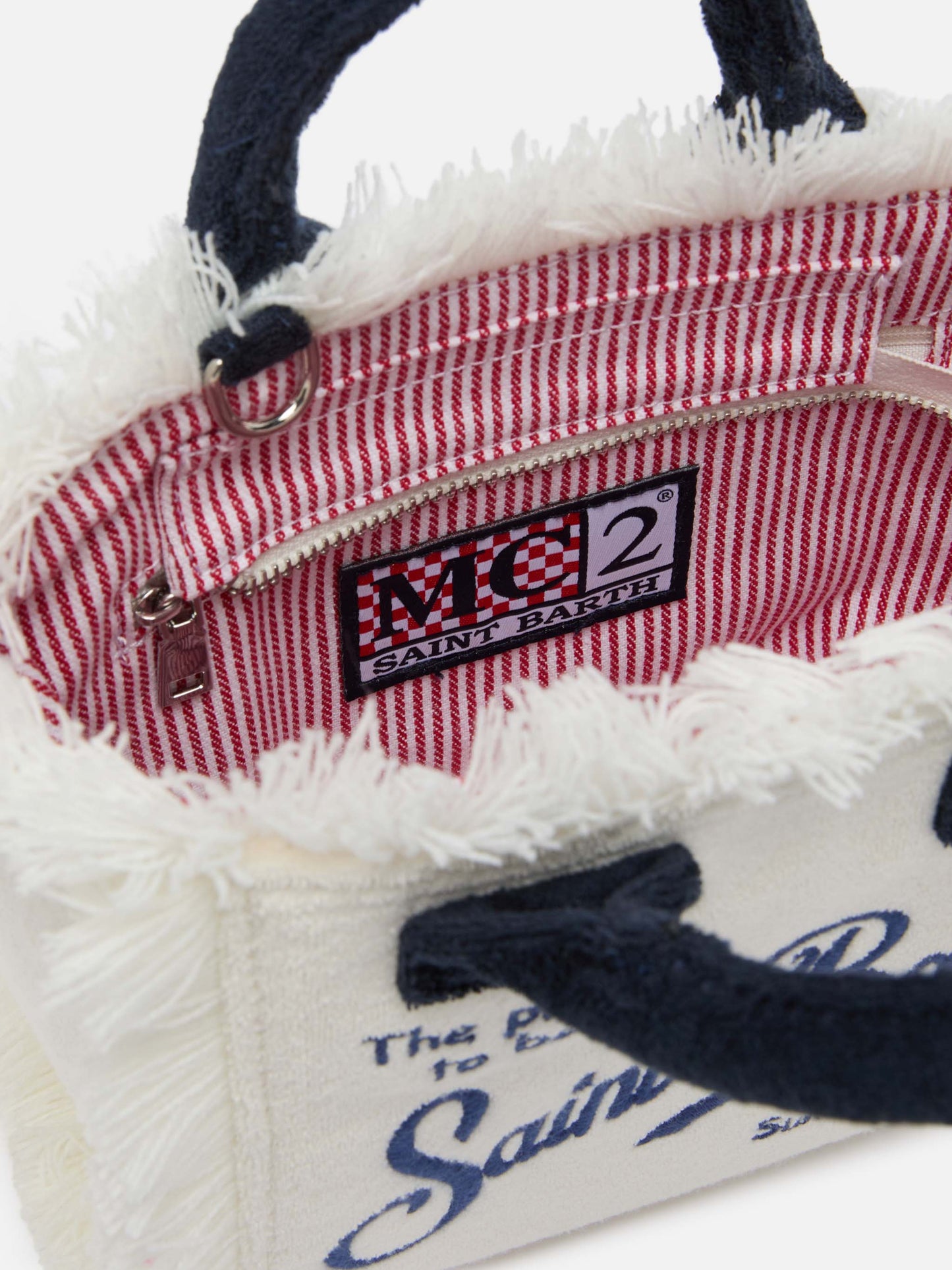 White Mini Vanity Sponge Bag