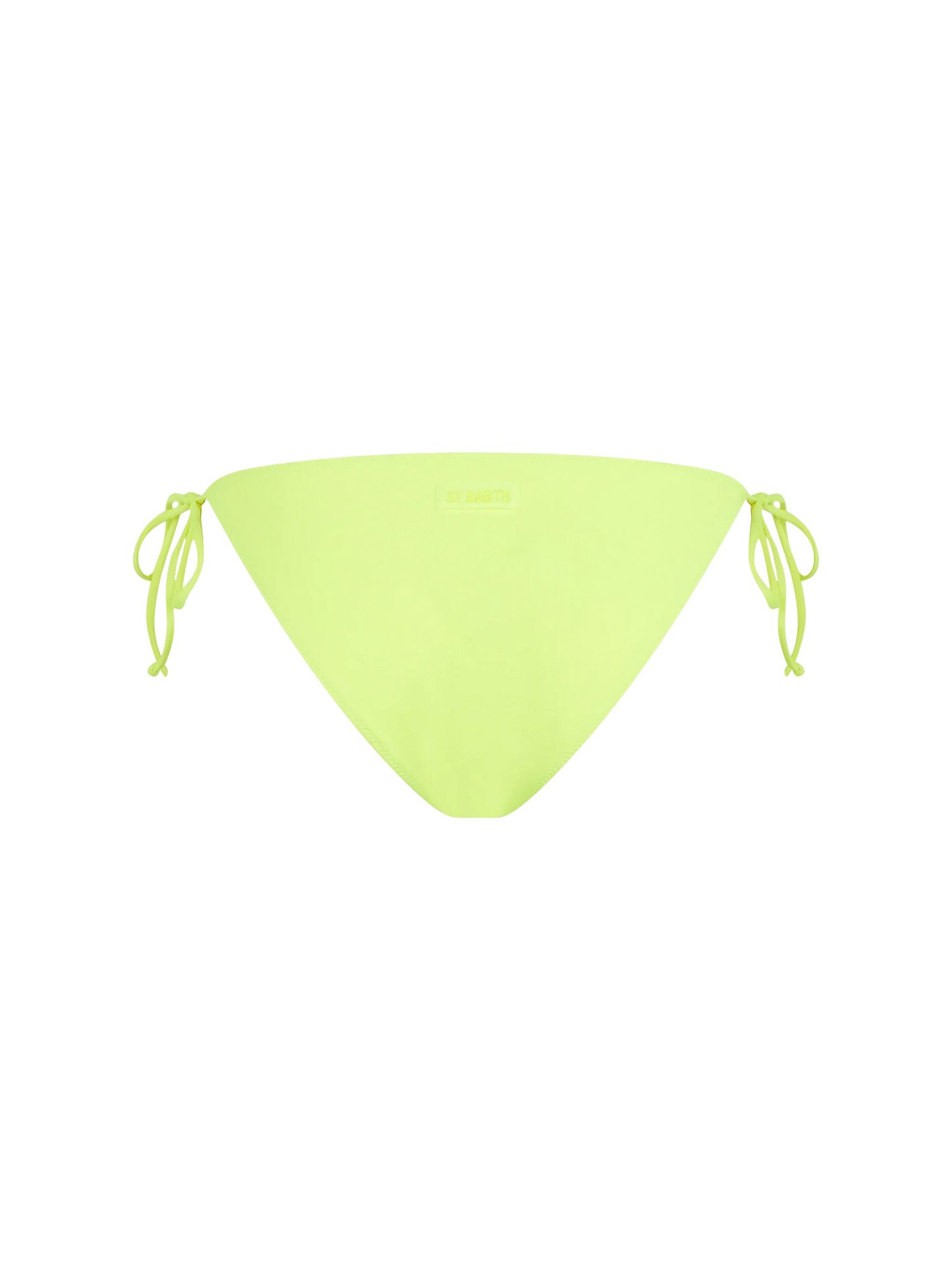 Woman fluo yellow classic swim briefs Virgo