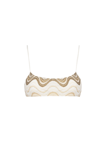 Woman raschel knit bralette Sadie