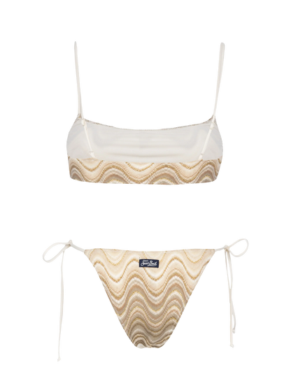 Woman raschel knit bralette Bikini Sadie Marielle