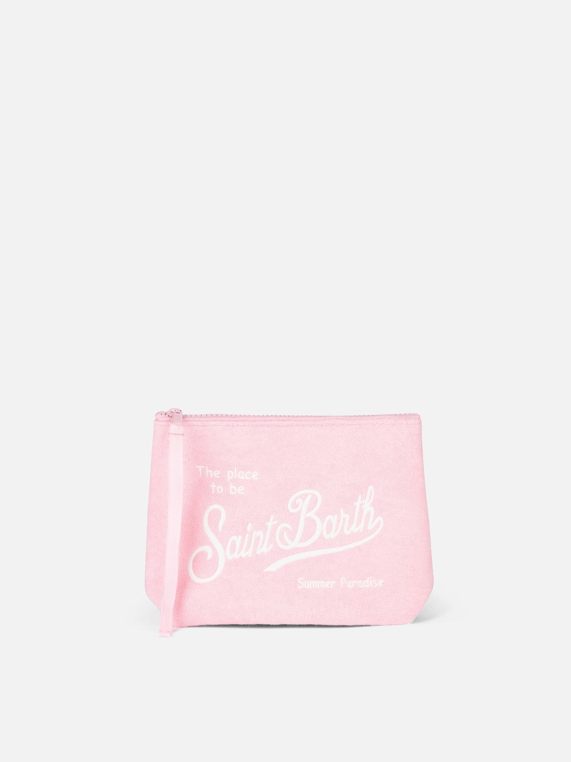 Pink terry pochette Aline - MC2 Saint Barth