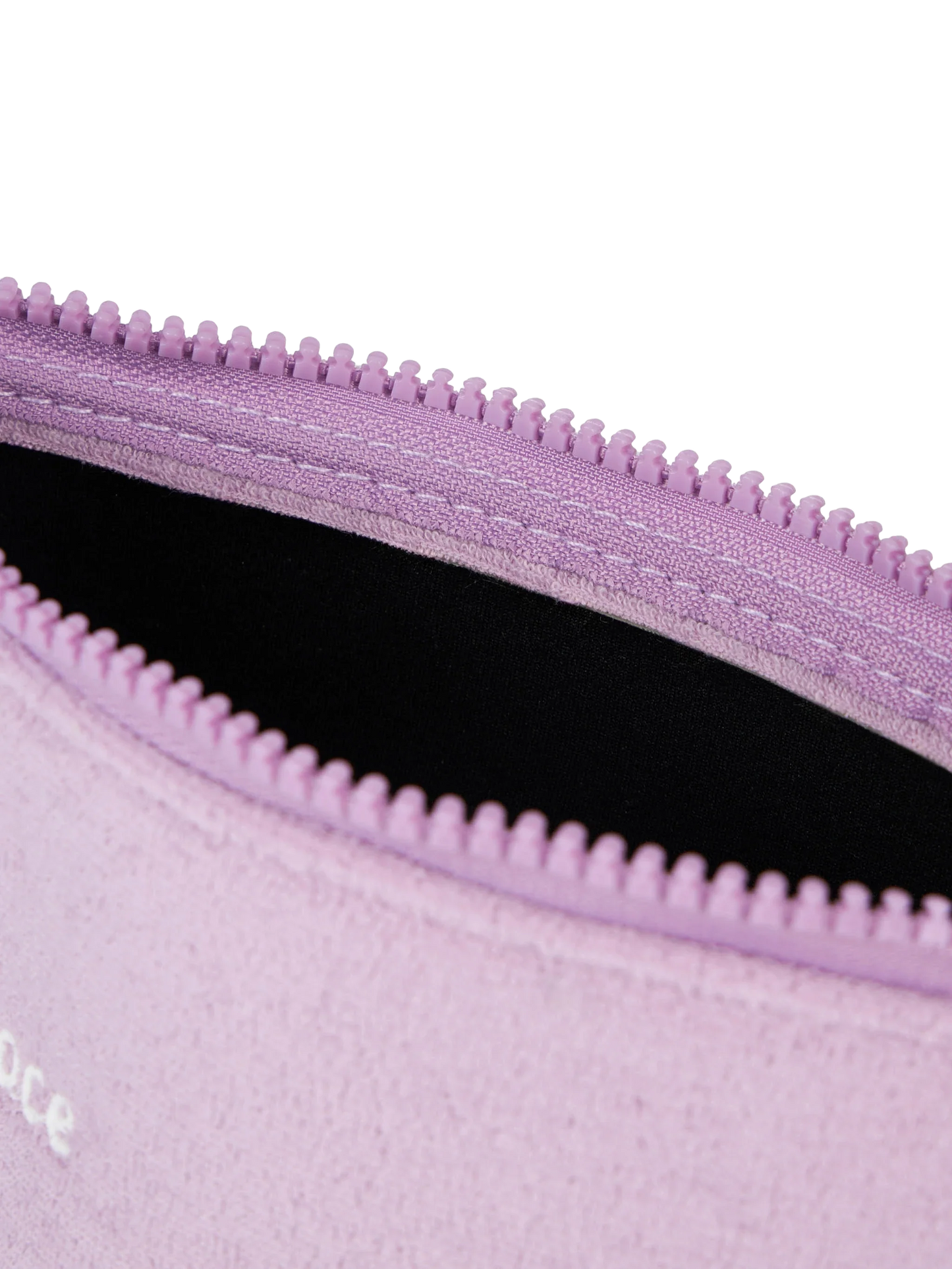 Aline lilac embossed terry pochette - MC2 Saint Barth