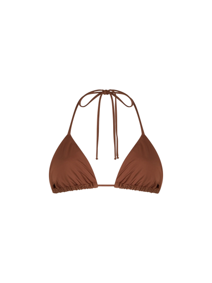 Woman triangle top swimsuit Annabelle with rhinestones
