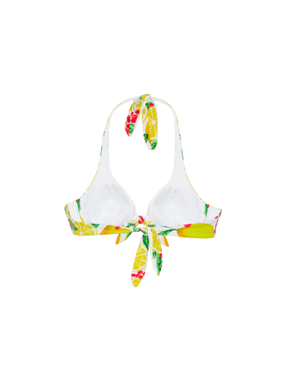 Triangle top Camille with lemon print
