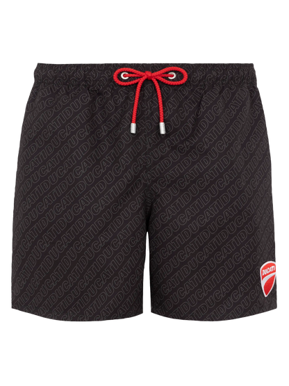 Mid-length Gustavia swim-shorts with Ducati patch | DUCATI MOTORS SPECIAL EDITION