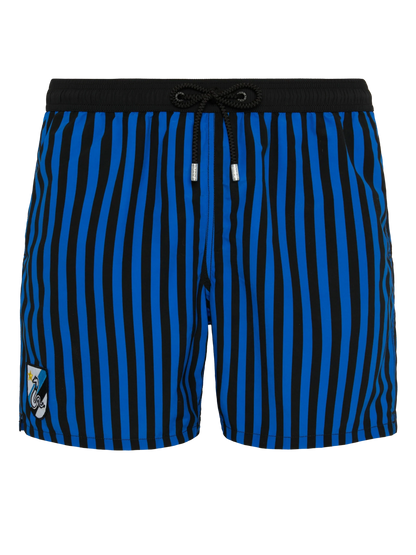 Mid-length Gustavia swim-shorts with Inter print | INTER FC SPECIAL EDITION