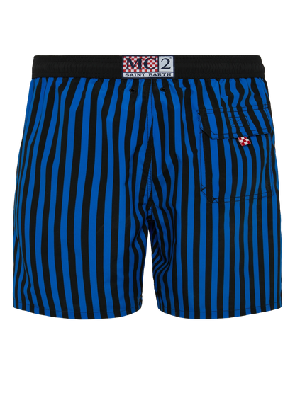 Mid-length Gustavia swim-shorts with Inter print | INTER FC SPECIAL EDITION