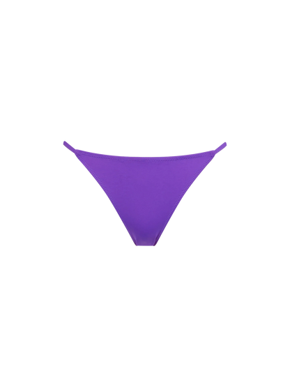 Woman purple cheeky swim briefs Jodene