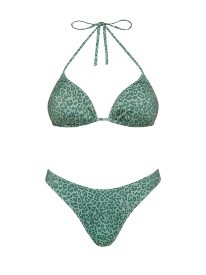 Triangle bikini Leah Naomi with animalier print