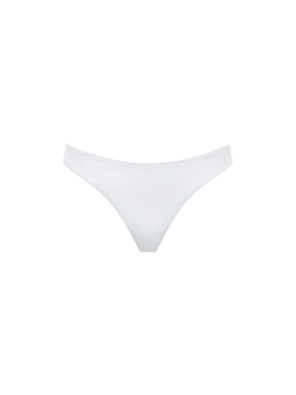 Woman white classic swim briefs Lido