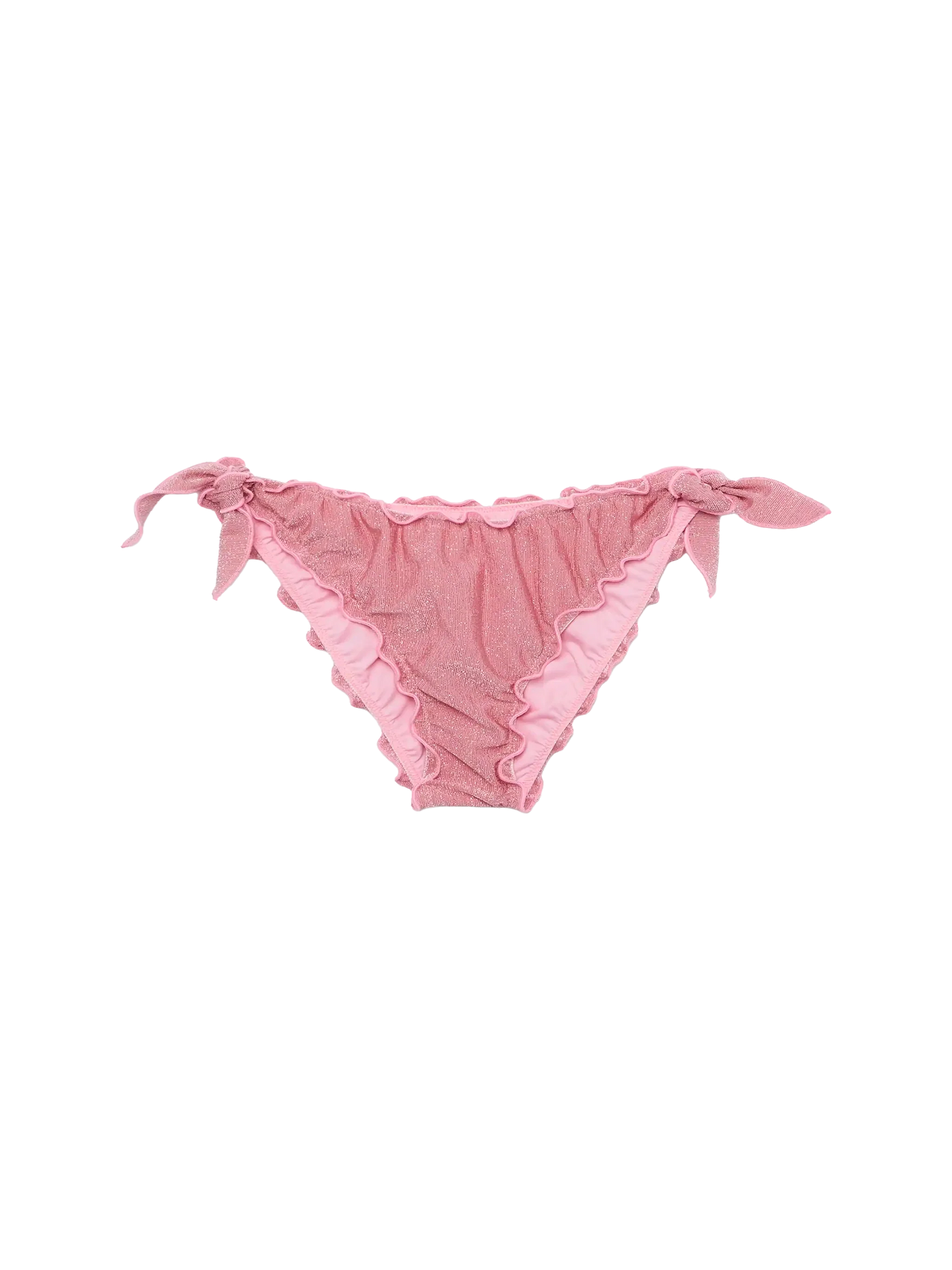 Moon pink lurex classic swim briefs