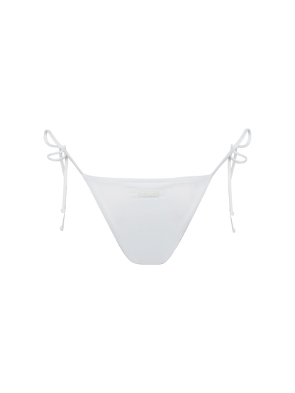 Marielle white classic swim briefs