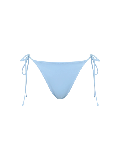 Woman light blue cheeky swim briefs Naomi