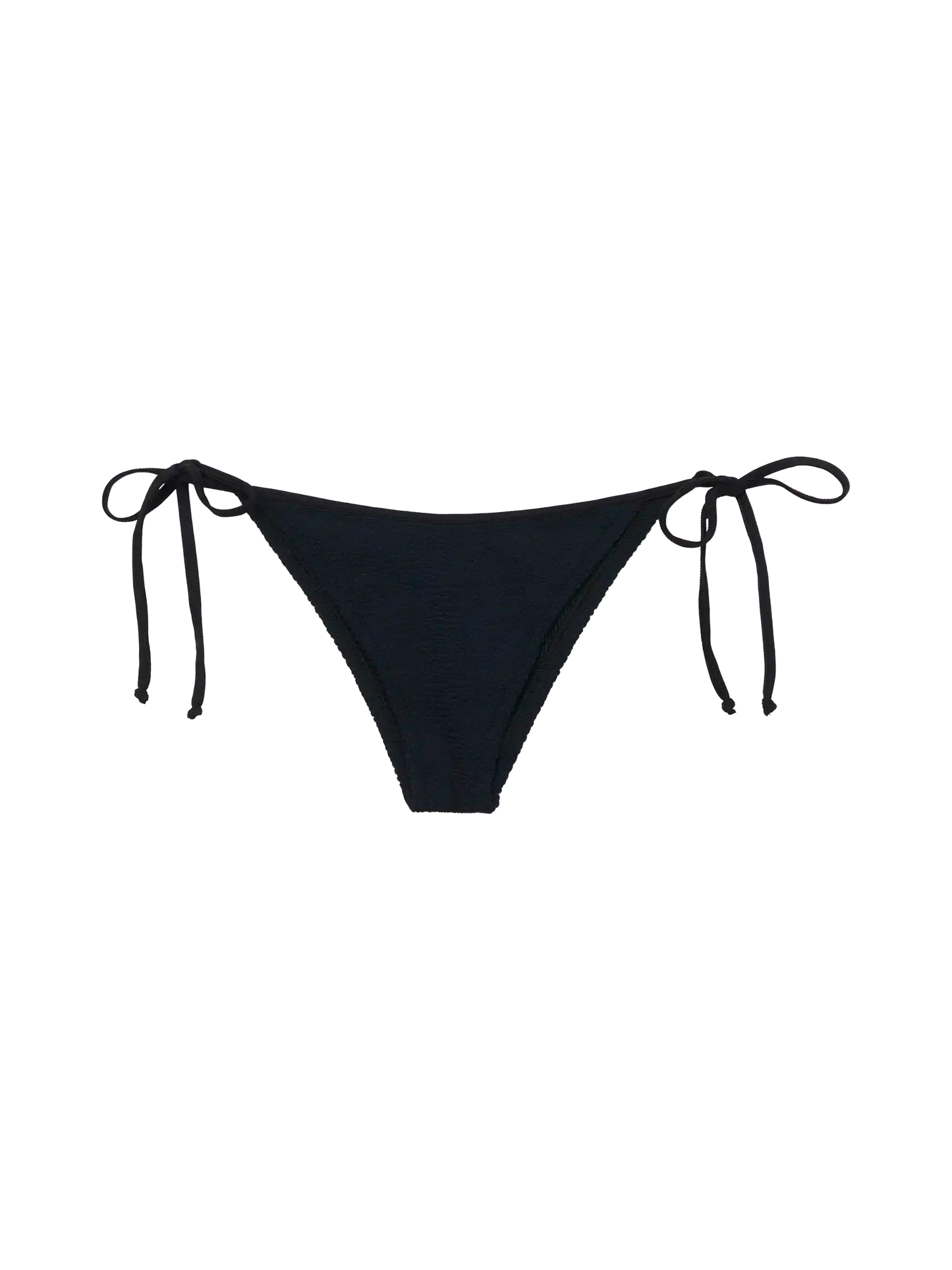 Marielle black crinkle classic swim briefs