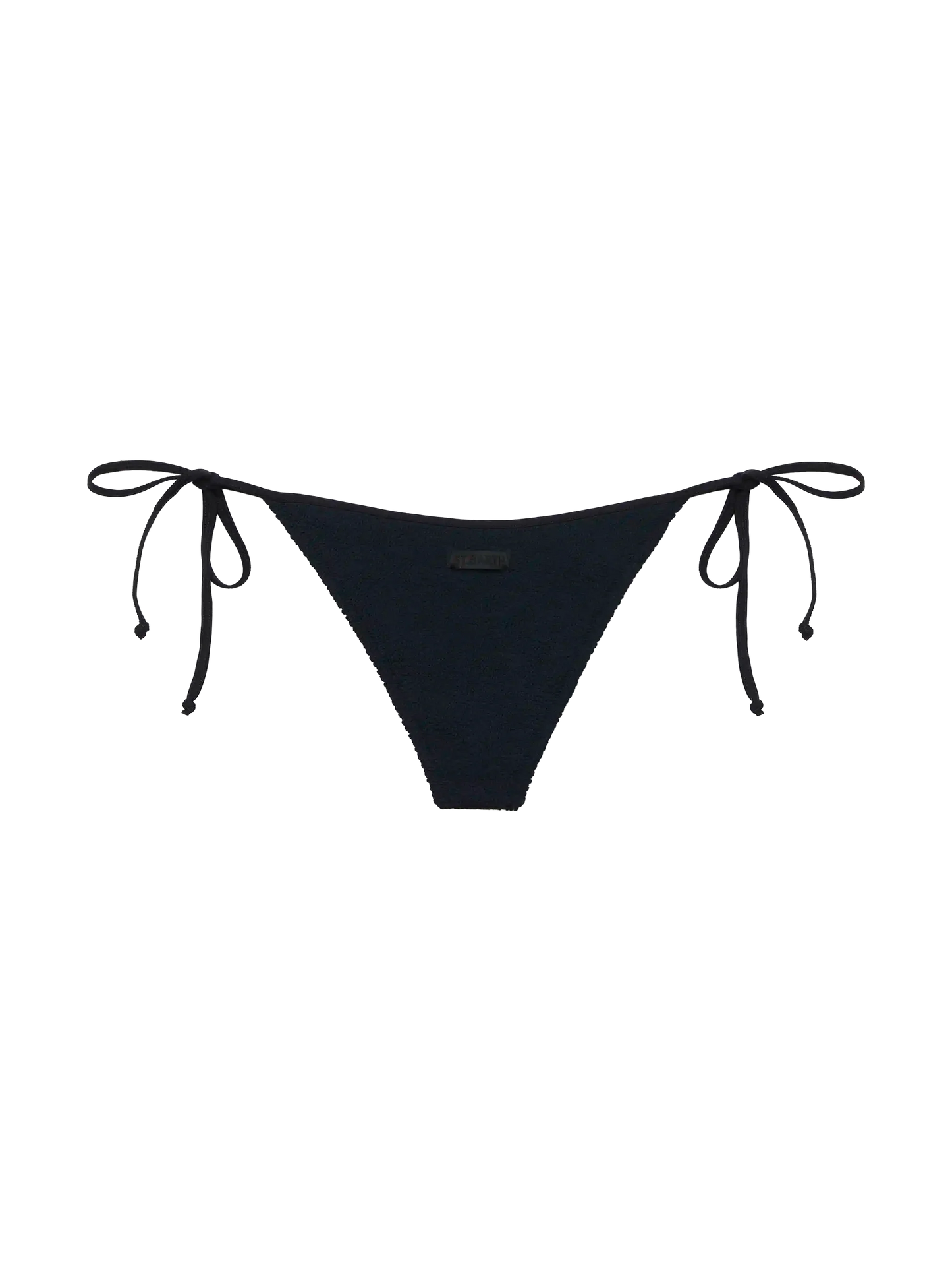 Marielle black crinkle classic swim briefs