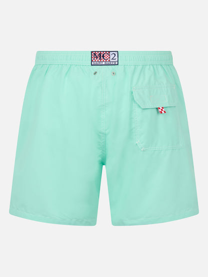 Sage green classic light swim shorts Patmos