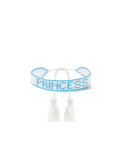Pearls bracelet with Princess lettering