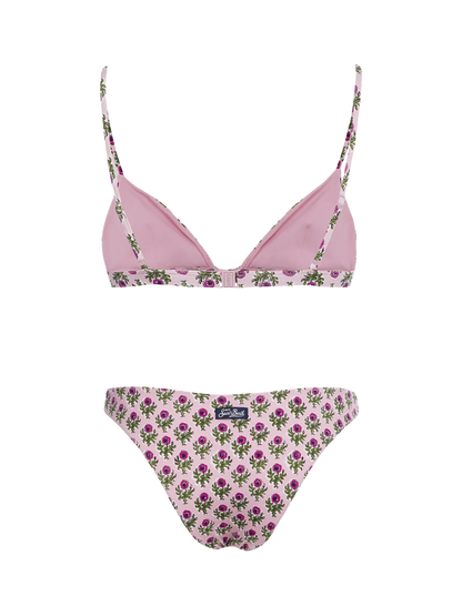 Woman flower triangle bikini Rylie Lido